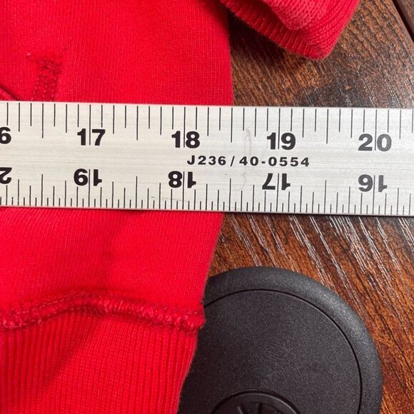 Abercrombie 92 Youth XL Red Hoodie‎ - Picture 4 of 4
